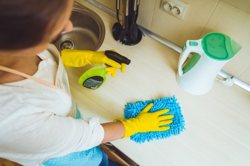 Professional carpet cleaning results in a Finchley workplace
