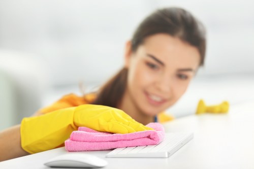 PCI compliant secure checkout for carpet cleaning payments