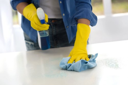 Deep upholstery cleaning for a fabric sofa in Finchley